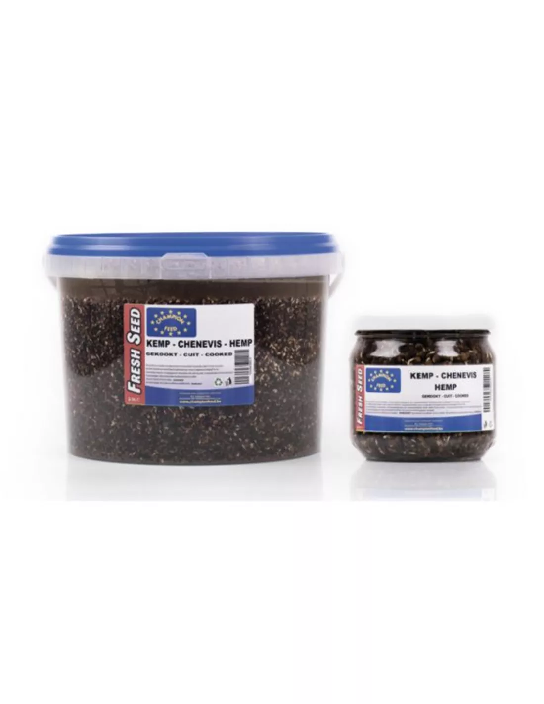 CHAMPION FEED GEKOOKTE HENNEP (1/2 LTR) 3 CHAMPION FEED GEKOOKTE HENNEP (1/2 LTR)