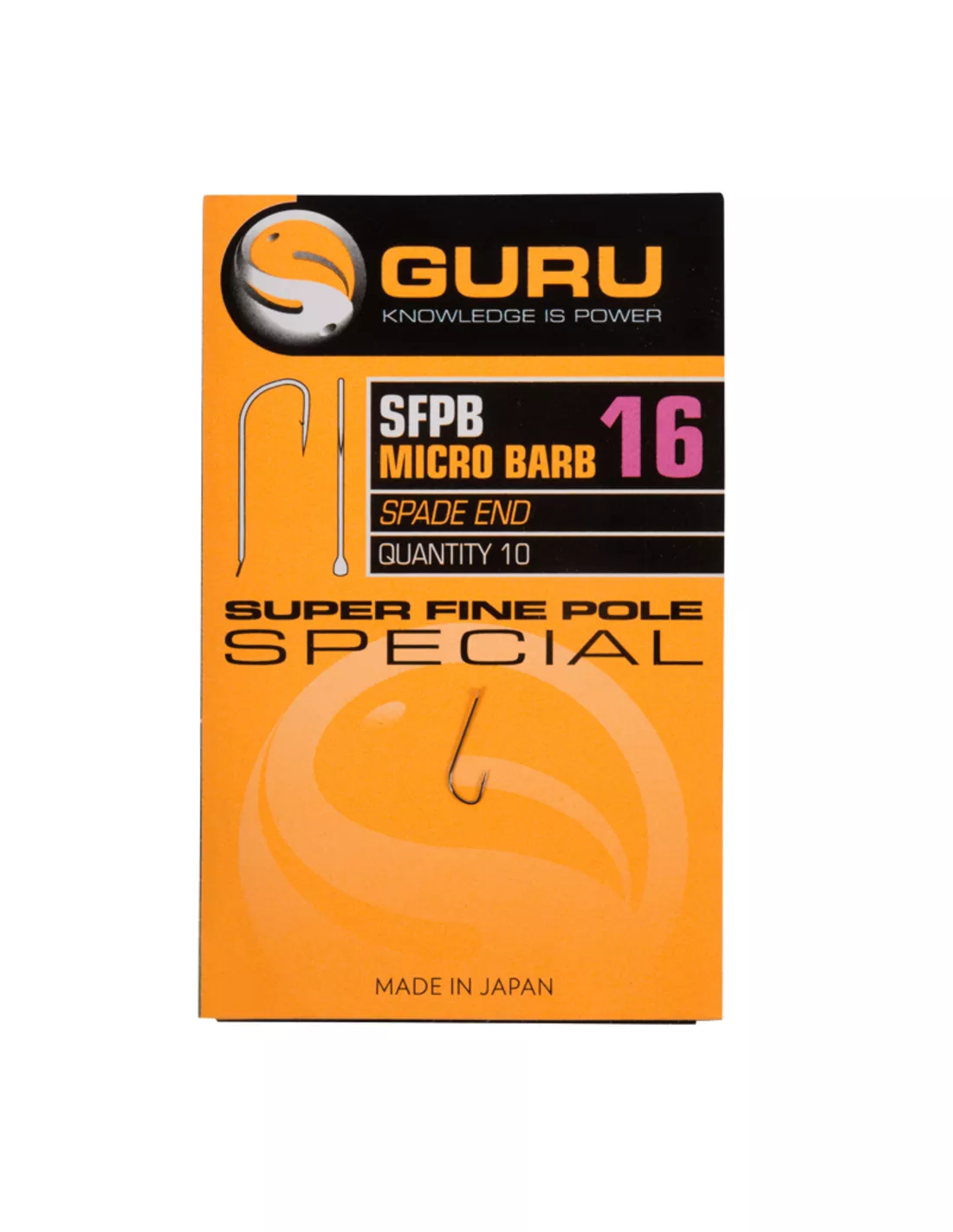 GURU SUPER FINE POLE HOOK 3 GURU SUPER FINE POLE HOOK