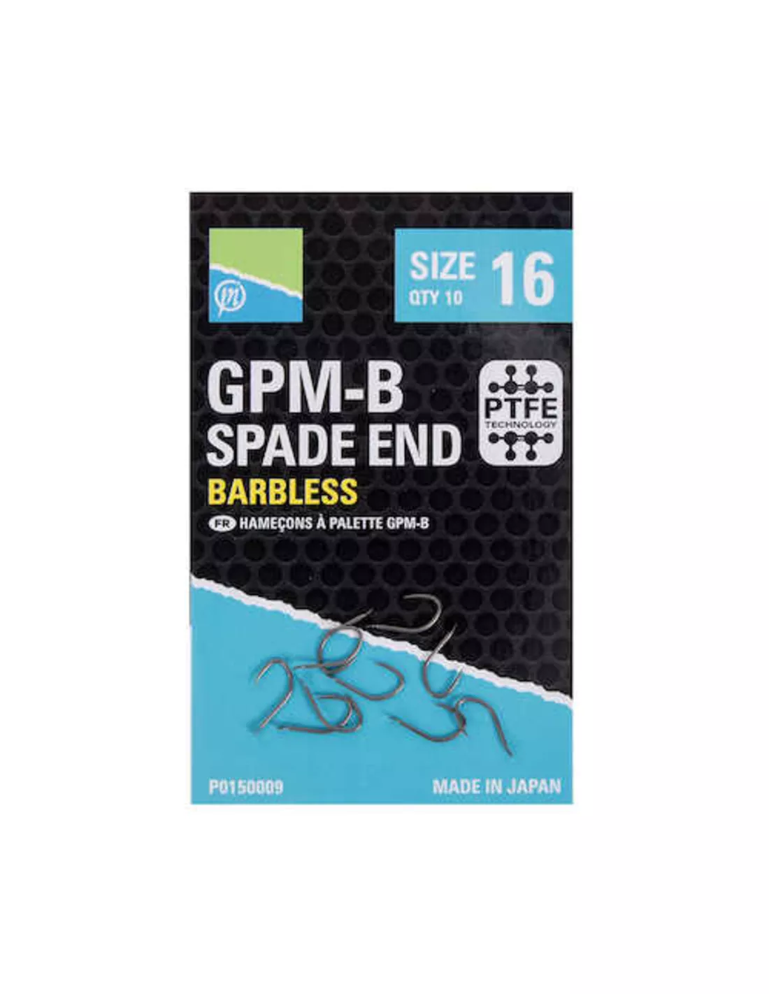 Preston HOOK GPM-B SPADE END BARBLESS 3 Preston HOOK GPM-B SPADE END BARBLESS