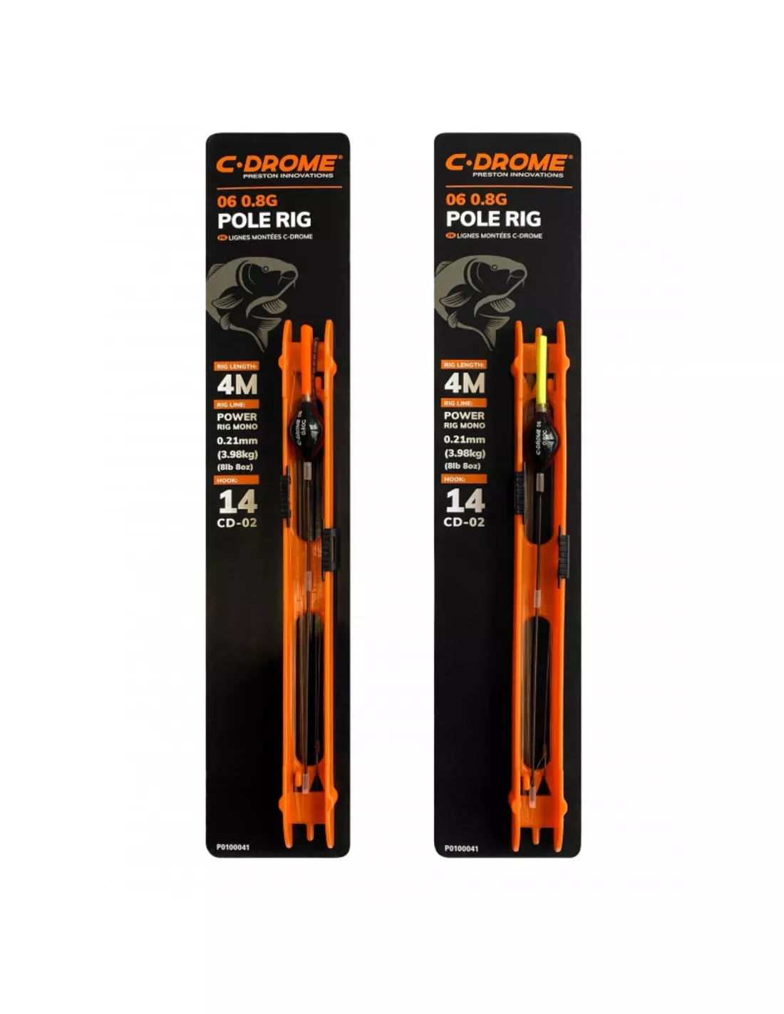 PRESTON C-DROME POLE RIG 3 PRESTON C-DROME POLE RIG