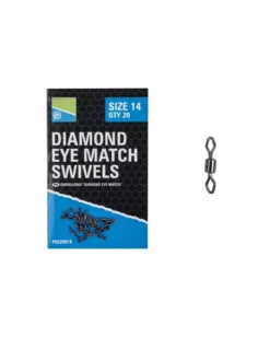 PRESTON DIAMOND EYE MATCH SWIVELS