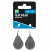PRESTON FLAT PEAR LEAD -Visspullen Winkel preston flat pear lead