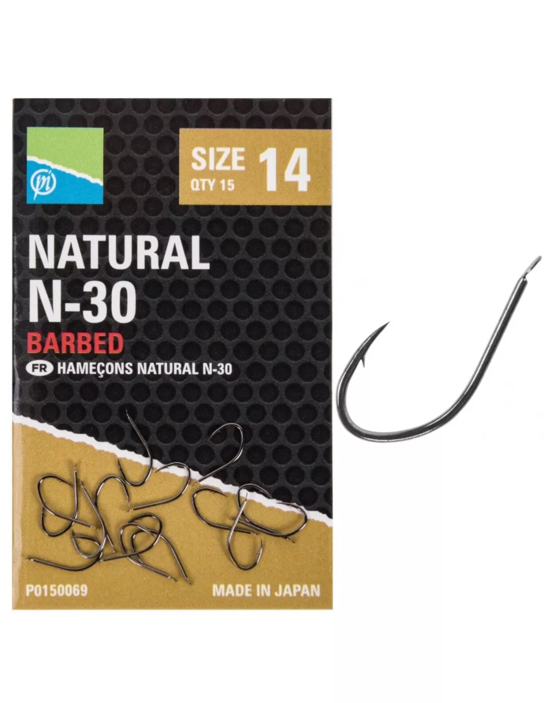 PRESTON NATURAL N-30 (10PC) 3 PRESTON NATURAL N-30 (10PC)