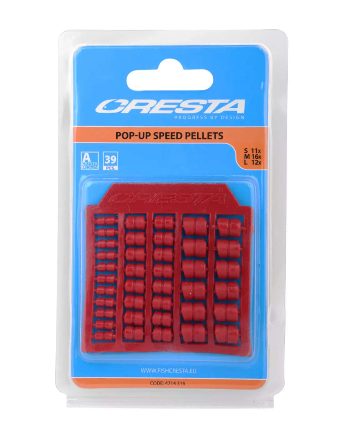 SPRO CRESTA SINKING SPEED PELLETS 6 SPRO CRESTA SINKING SPEED PELLETS - Afbeelding 4