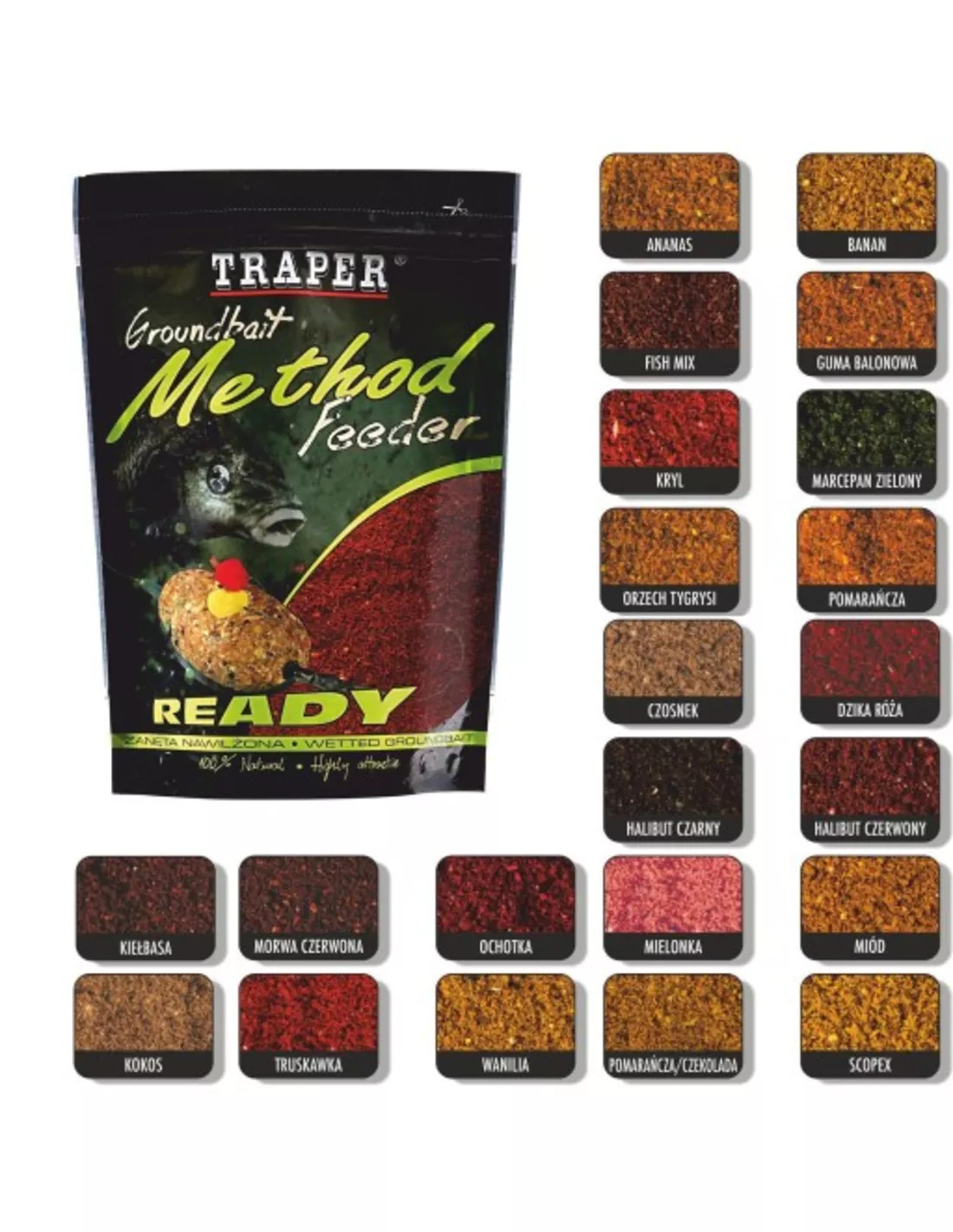 TRAPER METHOD FEEDER READY (750 GRAM) 3 TRAPER METHOD FEEDER READY (750 GRAM)